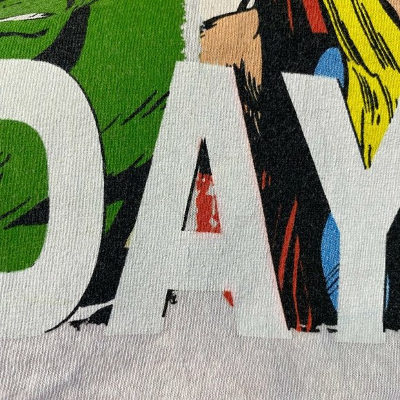 Marvel Toddler Boys 5T Save The Day Iron Man Captain America Hulk Thor T-Shirt - Picture 6 of 12